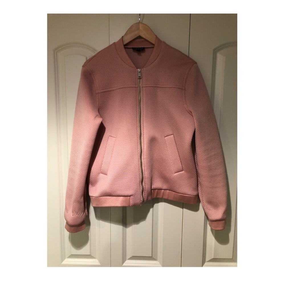 Topshop “Neo punch” Bomber Jacket